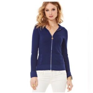 Lilly Pulitzer, Josephine Jacket in True Navy, NWOT, Size XS